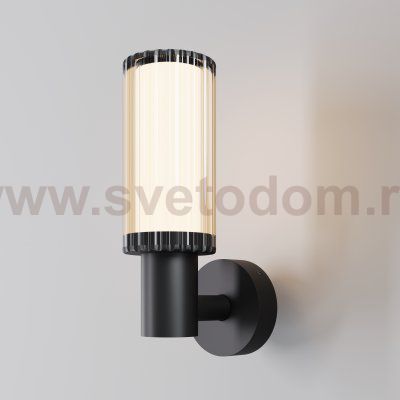 Уличный настенный светильник Outdoor O502WL-01B