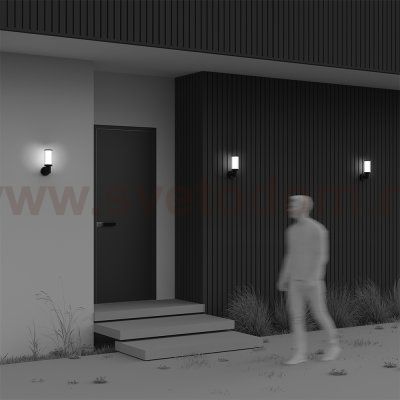 Уличный настенный светильник Outdoor O502WL-01B