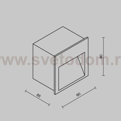 Подсветка для лестниц Outdoor O512SL-L3W3K1