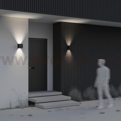 Настенный светильник (бра) Outdoor O572WL-L20B3K
