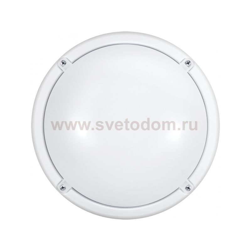 Светильник ОНЛАЙТ 71 622 OBL-R1-7-4K-WH-IP65-LED-SNRV