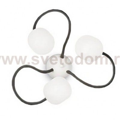 Светильник бра Ideal lux OCTOPUS AP3 NERO (175096)