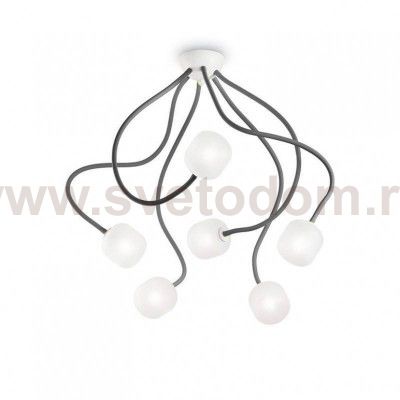 Потолочный светильник Ideal lux OCTOPUS PL6 NERO (174952)