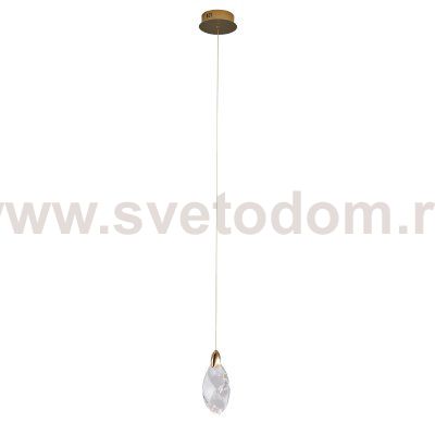 Подвесной светильник OD2439-1 gold/clear