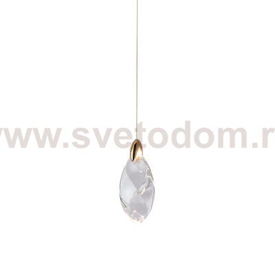 Подвесной светильник OD2439-1 gold/clear