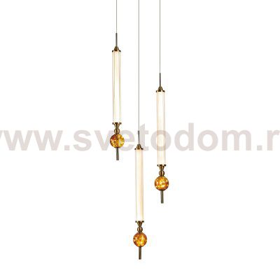 Подвесной светильник OD2503-3 gold