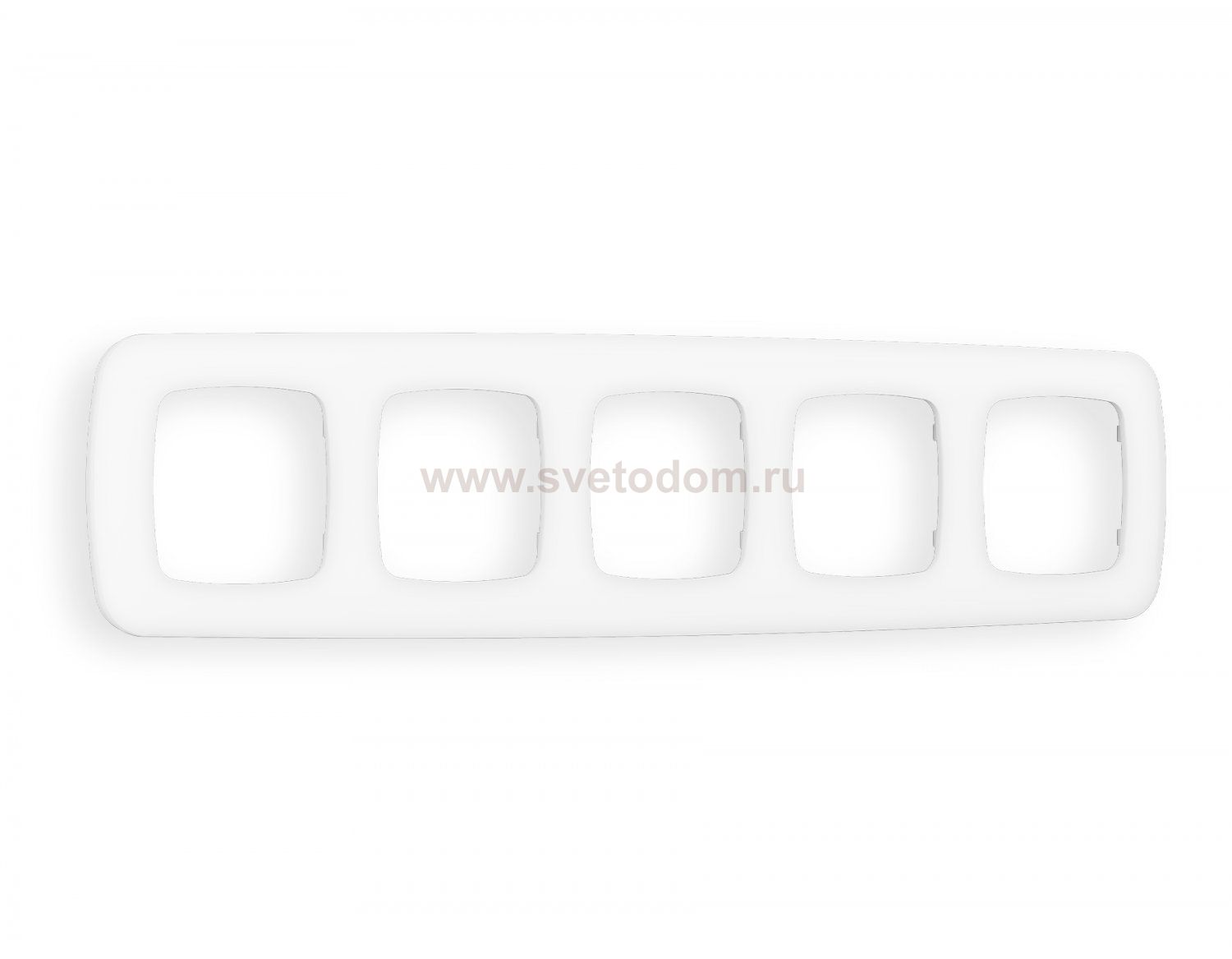 Рамка OMEGA Ecta (Белый матовый) 5-ая OF140125 Ambrella Volt