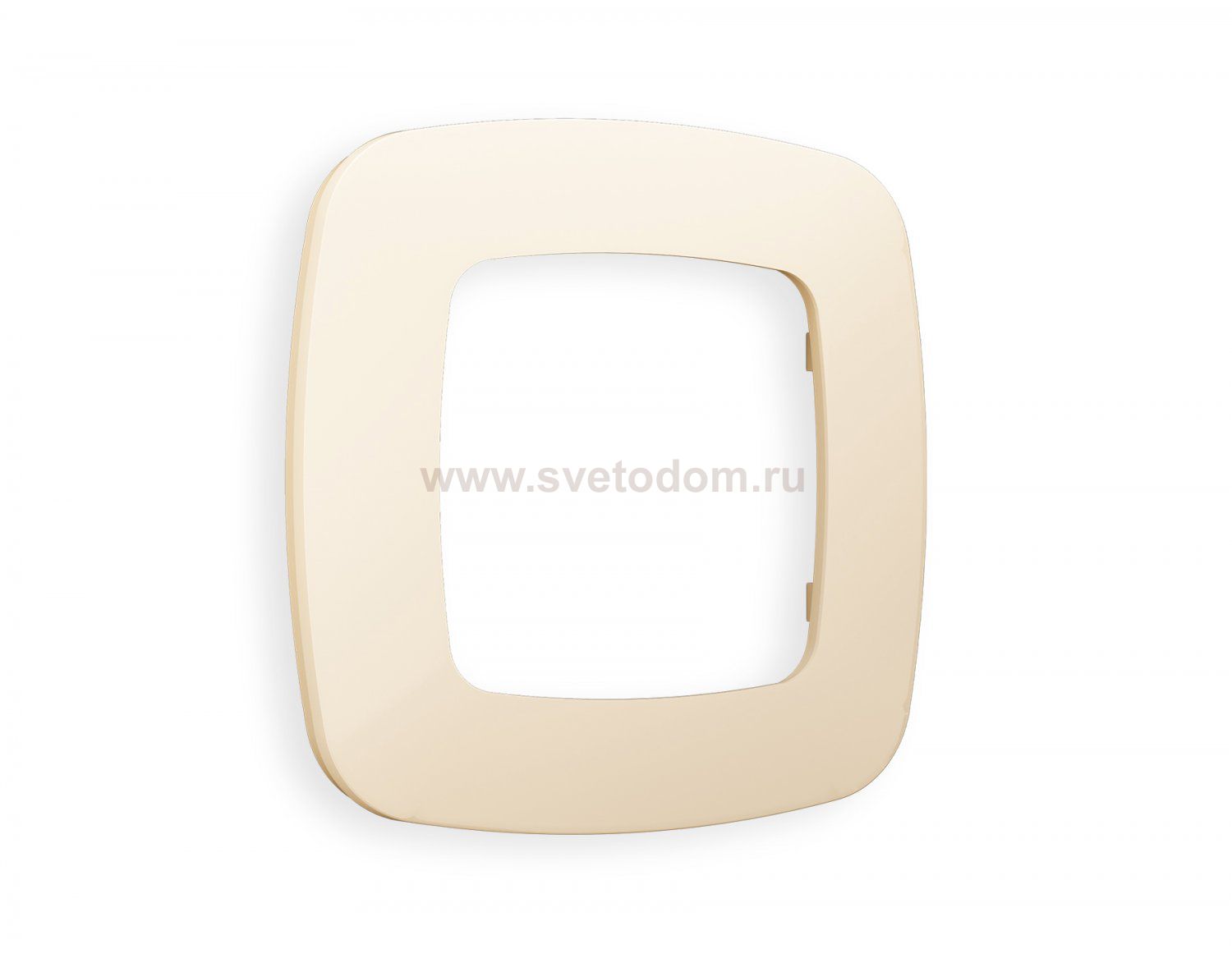 Рамка OMEGA Ecta (Бежевый матовый) 1-ая OF140331 Ambrella Volt