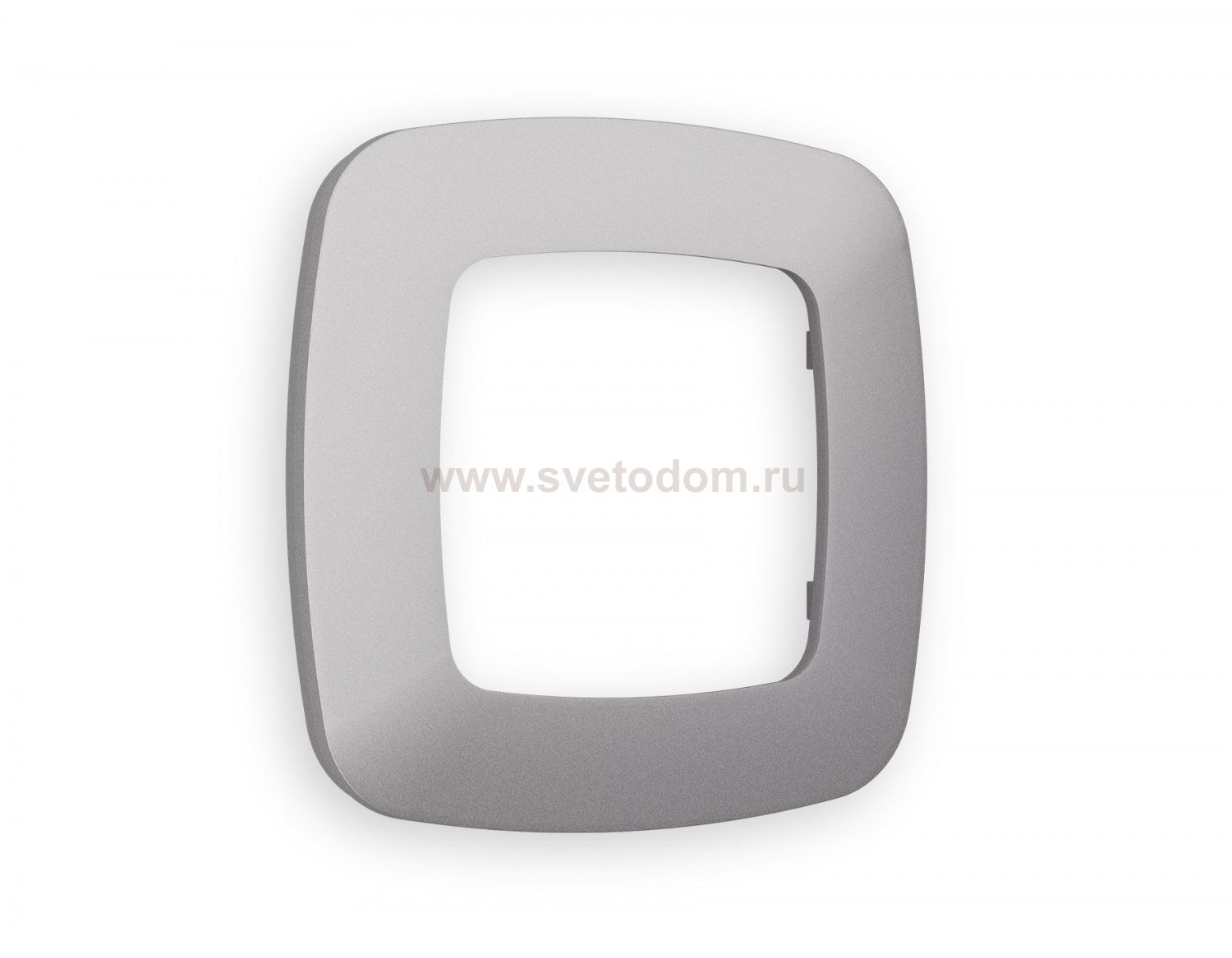 Рамка OMEGA Ecta (Сталь матовый) 1-ая OF140501 Ambrella Volt