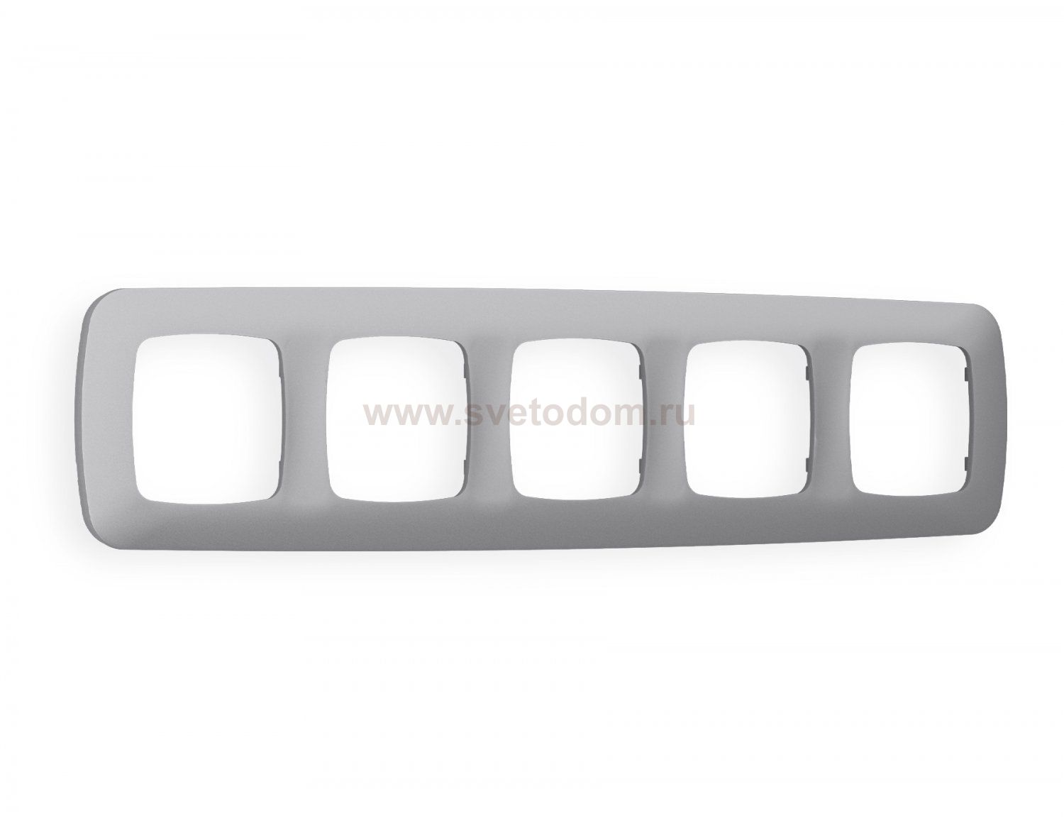 Рамка OMEGA Ecta (Сталь матовый) 5-ая OF140505 Ambrella Volt