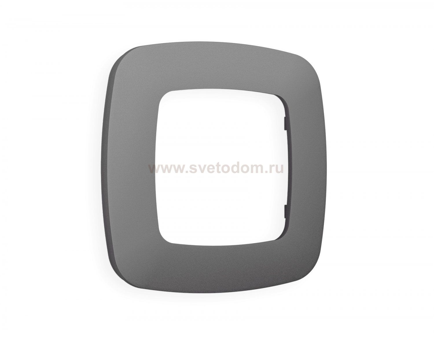 Рамка OMEGA Ecta (Антрацит серый) 1-ая OF140651 Ambrella Volt