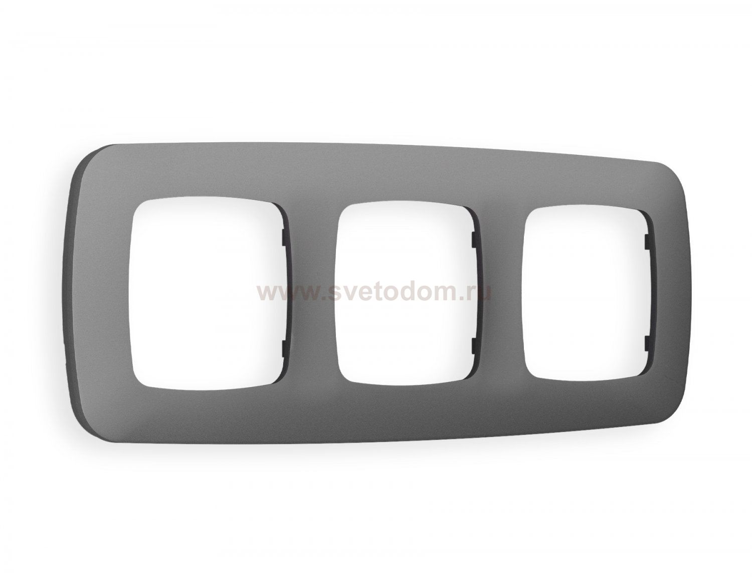 Рамка OMEGA Ecta (Антрацит серый) 3-ая OF140653 Ambrella Volt