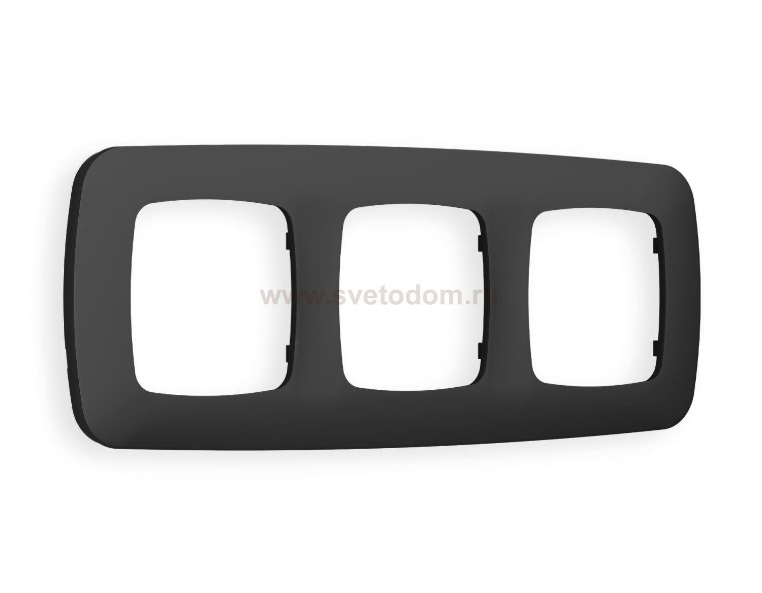 Рамка OMEGA Ecta (Графит Мягкое касание) 3-ая OF140803 Ambrella Volt