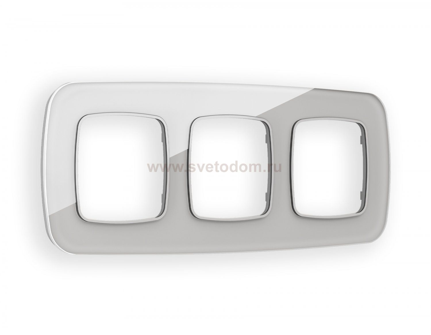 Рамка OMEGA Radian (Серебро Стекло органическое) 3-ая OF320403 Ambrella Volt