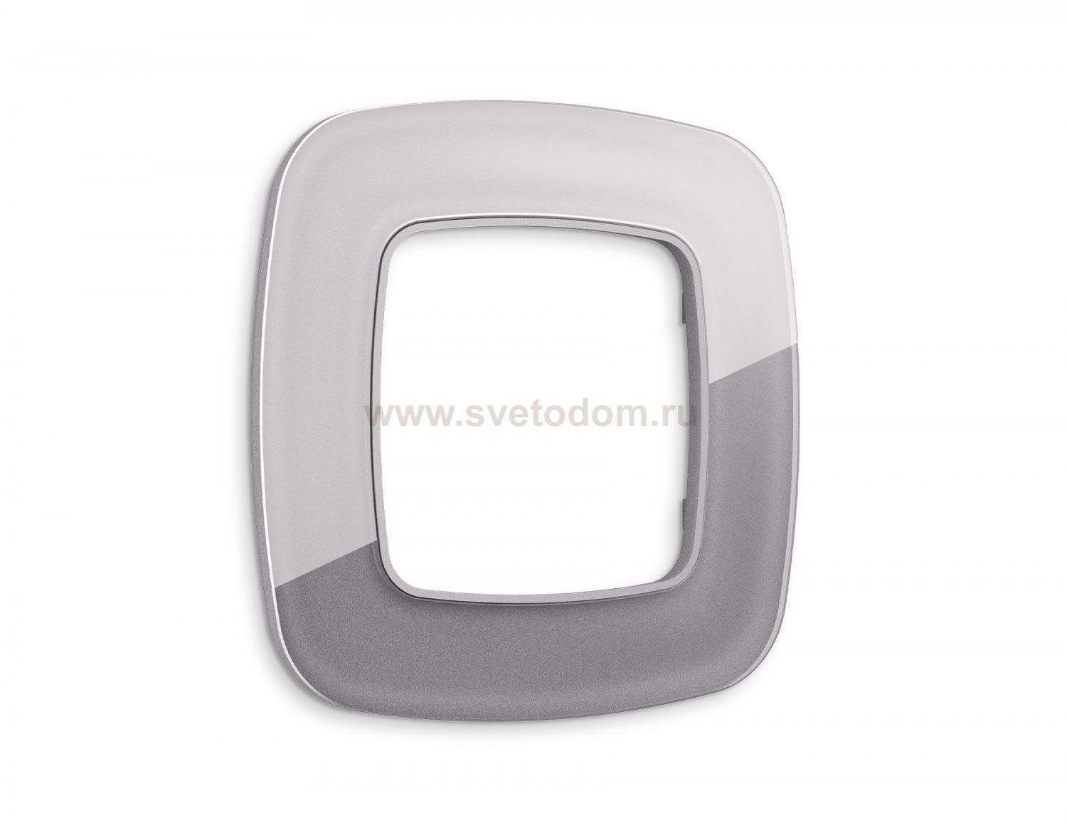 Рамка OMEGA Radian (Сталь Стекло органическое) 1-ая OF320501 Ambrella Volt