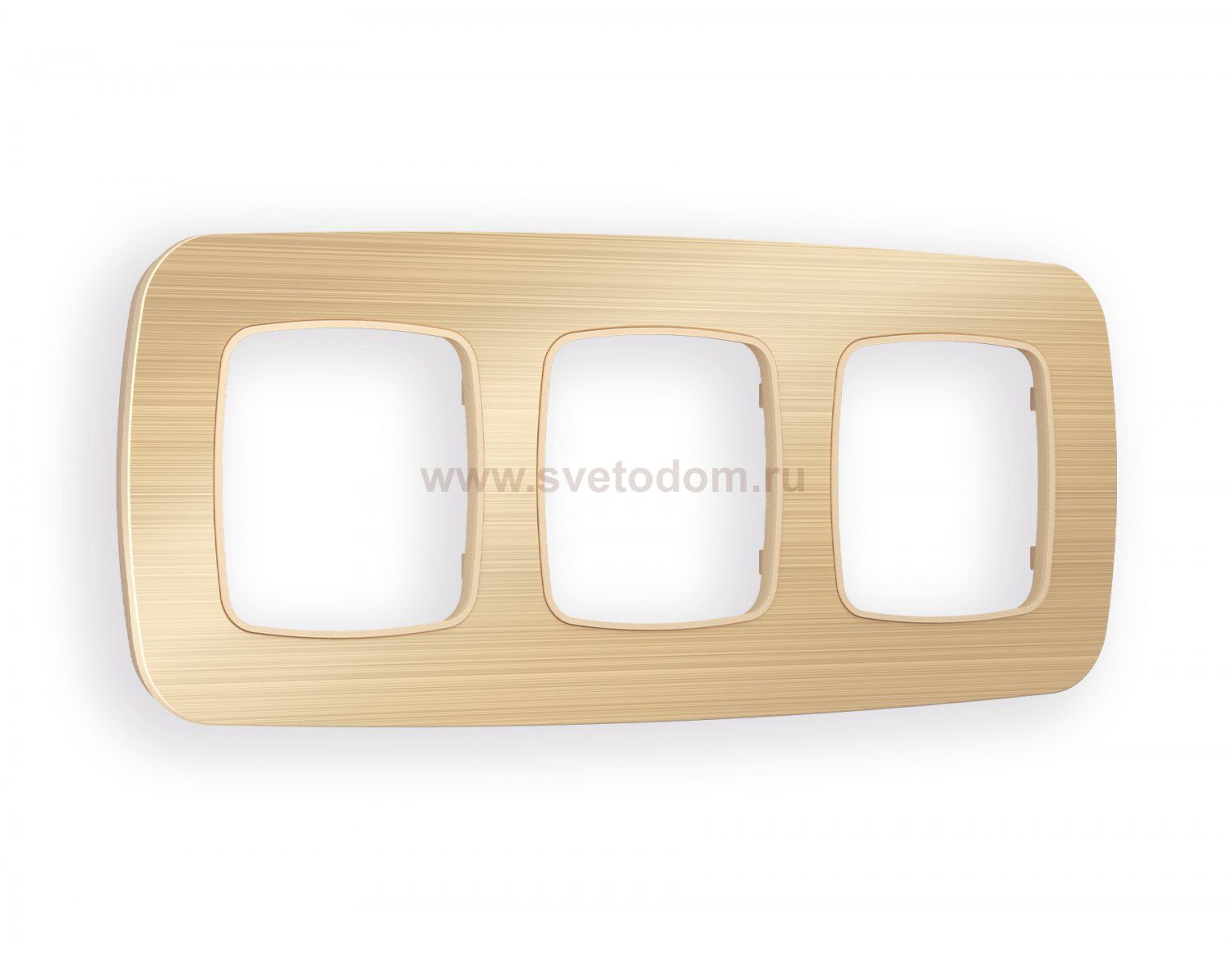 Рамка OMEGA Radian (Шампань Металл шлифованный) 3-ая OF580303 Ambrella Volt