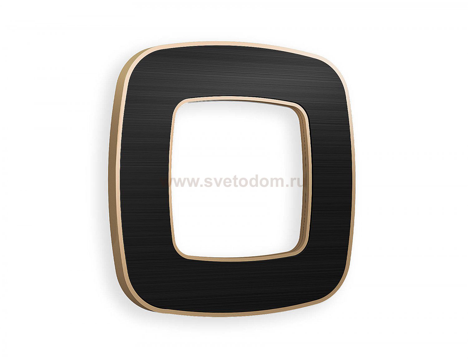 Рамка OMEGA Coint (Черный Стекло органическое/Шампань) 1-ая OF640541 Ambrella Volt