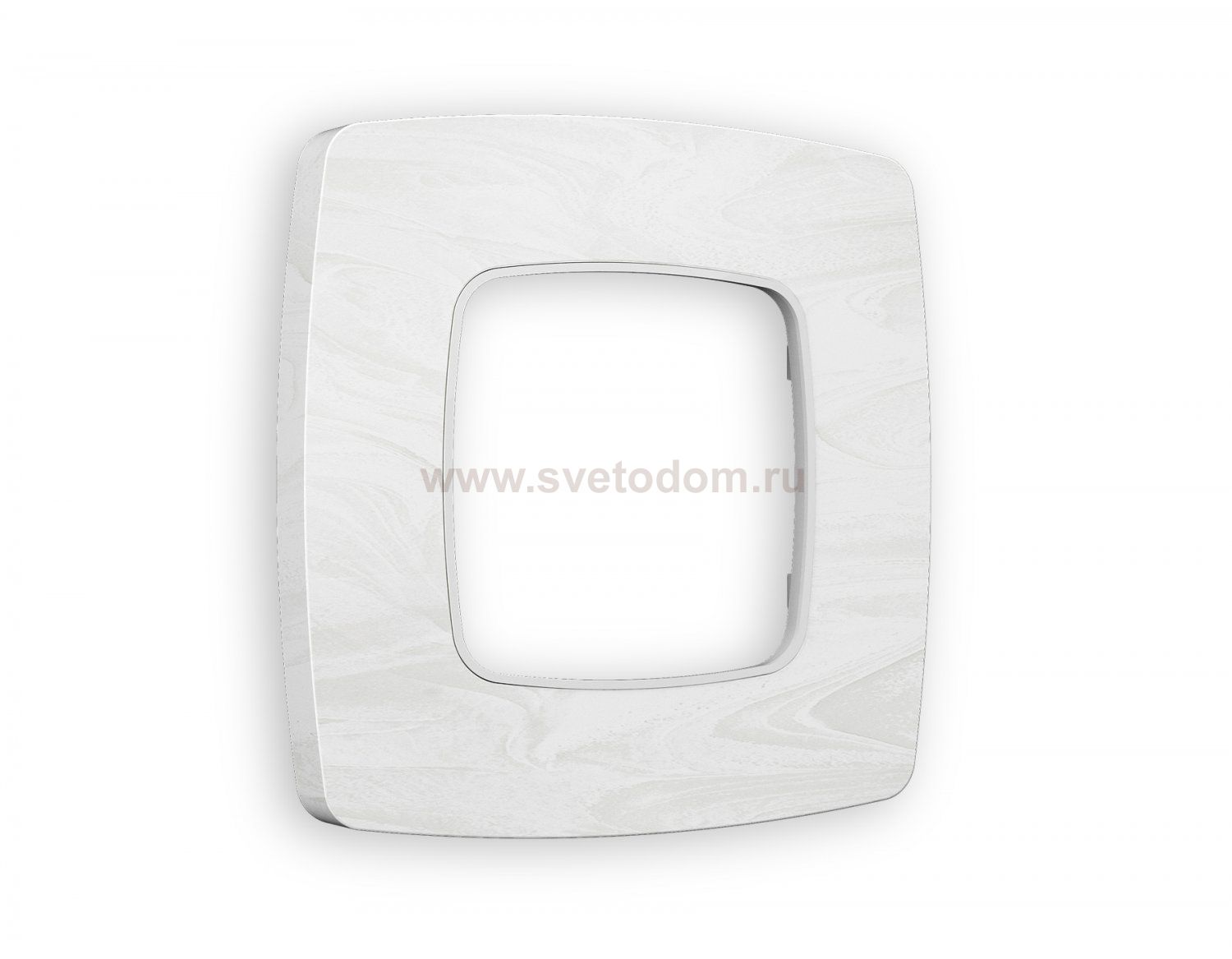 Рамка OMEGA Opera (Белый мрамор) 1-ая OF940101 Ambrella Volt