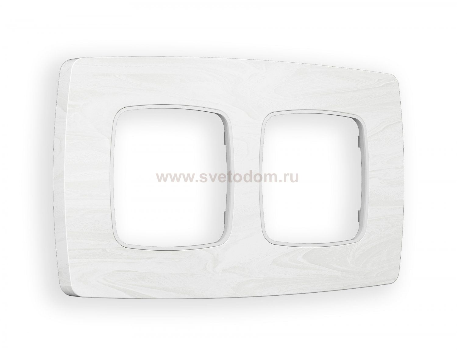 Рамка OMEGA Opera (Белый мрамор) 2-ая OF940102 Ambrella Volt