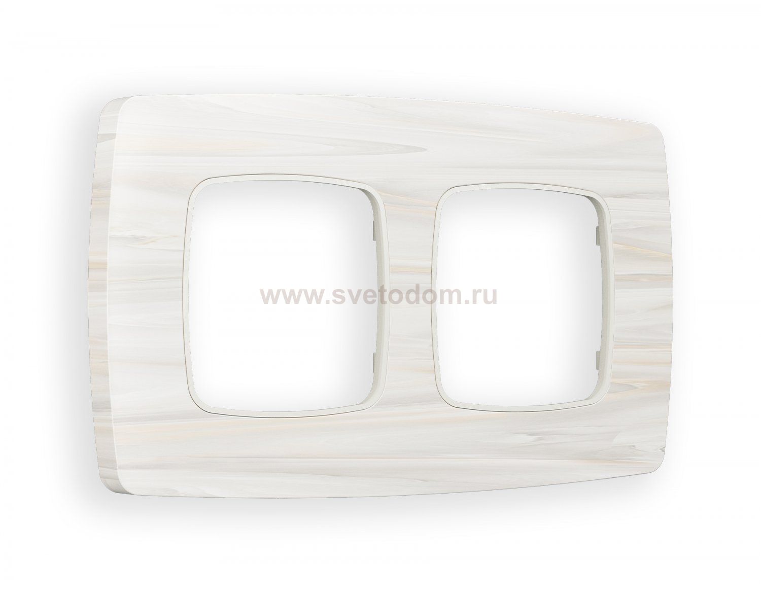 Рамка OMEGA Opera (Бежевый мрамор) 2-ая OF940302 Ambrella Volt