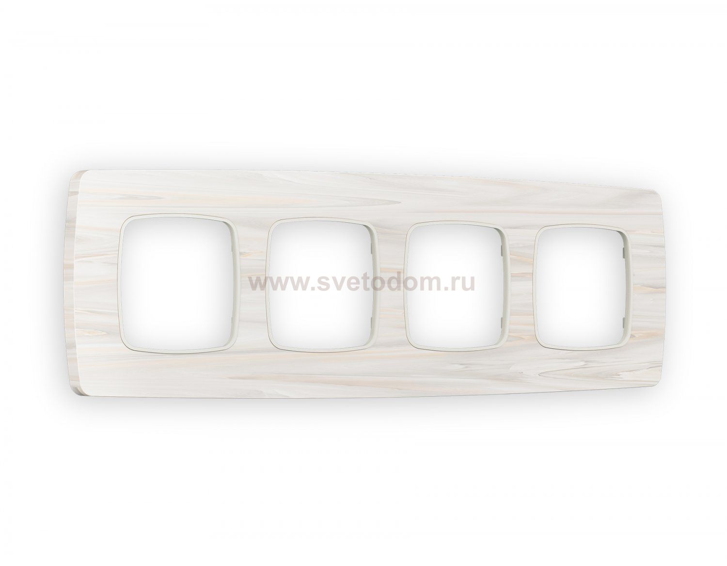 Рамка OMEGA Opera (Бежевый мрамор) 4-ая OF940304 Ambrella Volt