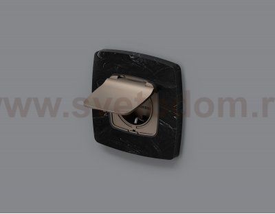 Рамка OMEGA Opera (Черный мрамор) 1-ая OF940701 Ambrella Volt