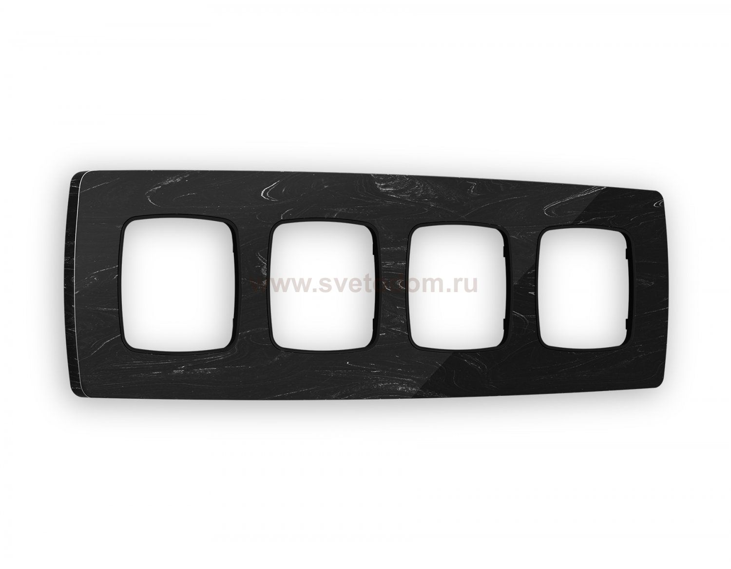 Рамка OMEGA Opera (Черный мрамор) 4-ая OF940704 Ambrella Volt