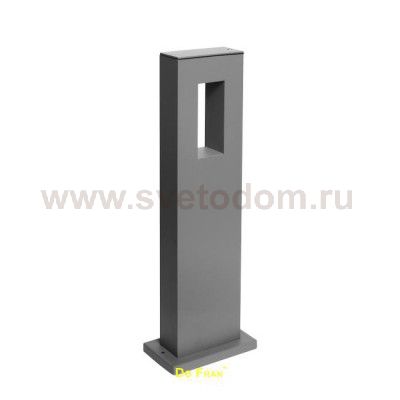 Светильник уличный столбик OL-129P2 LED IP44 серебристый