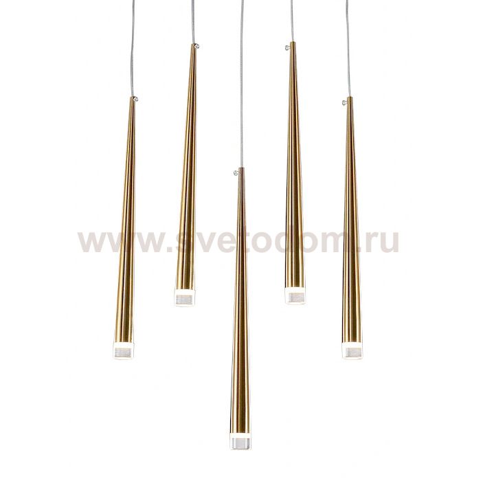 Подвесной светильник Aquitaine 5 gold OM042820-5 gold Delight