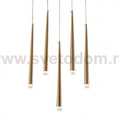 Подвесной светильник Aquitaine 5 gold OM042820-5 gold Delight