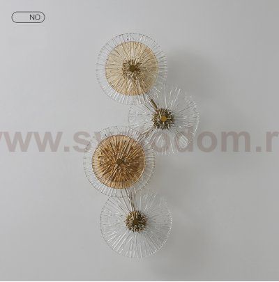 Настенный светильник OM2033-4 gold