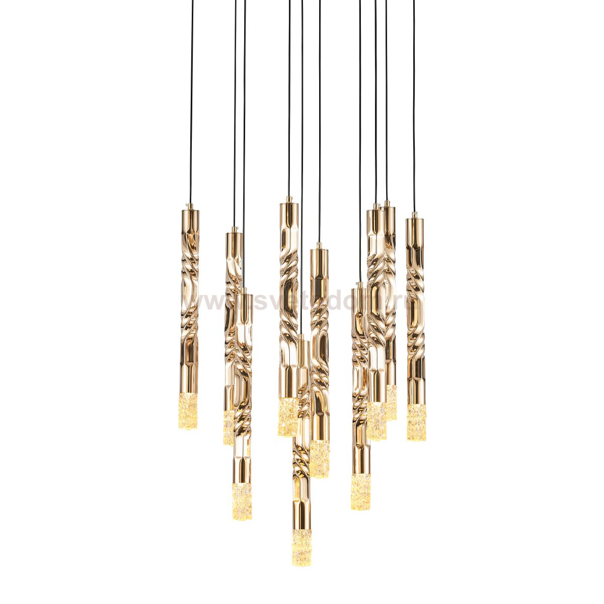 Подвесной светильник OM2365-F10 gold