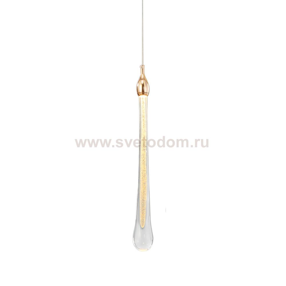 Подвесной светильник Teardrop 1 gold OM801670-1-G Delight