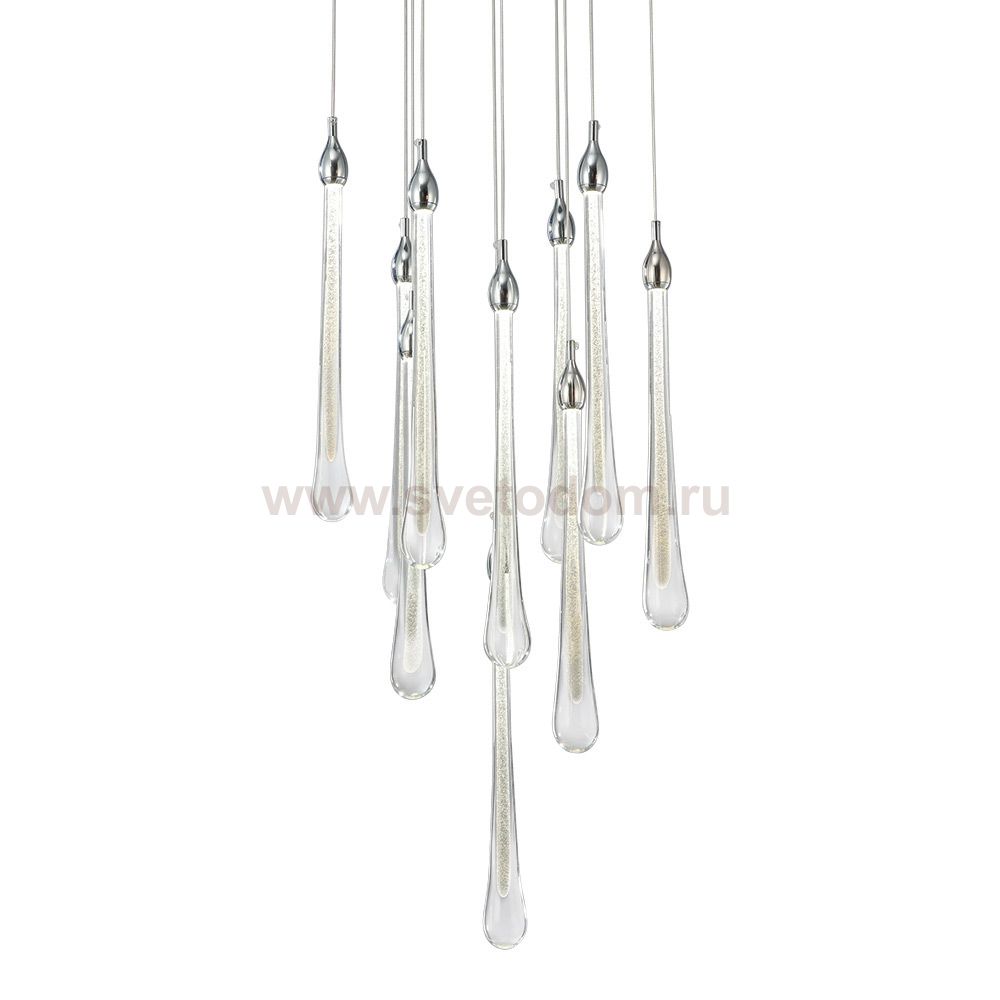 Подвесной светильник Teardrop 10 chrome OM801670-10-CH Delight