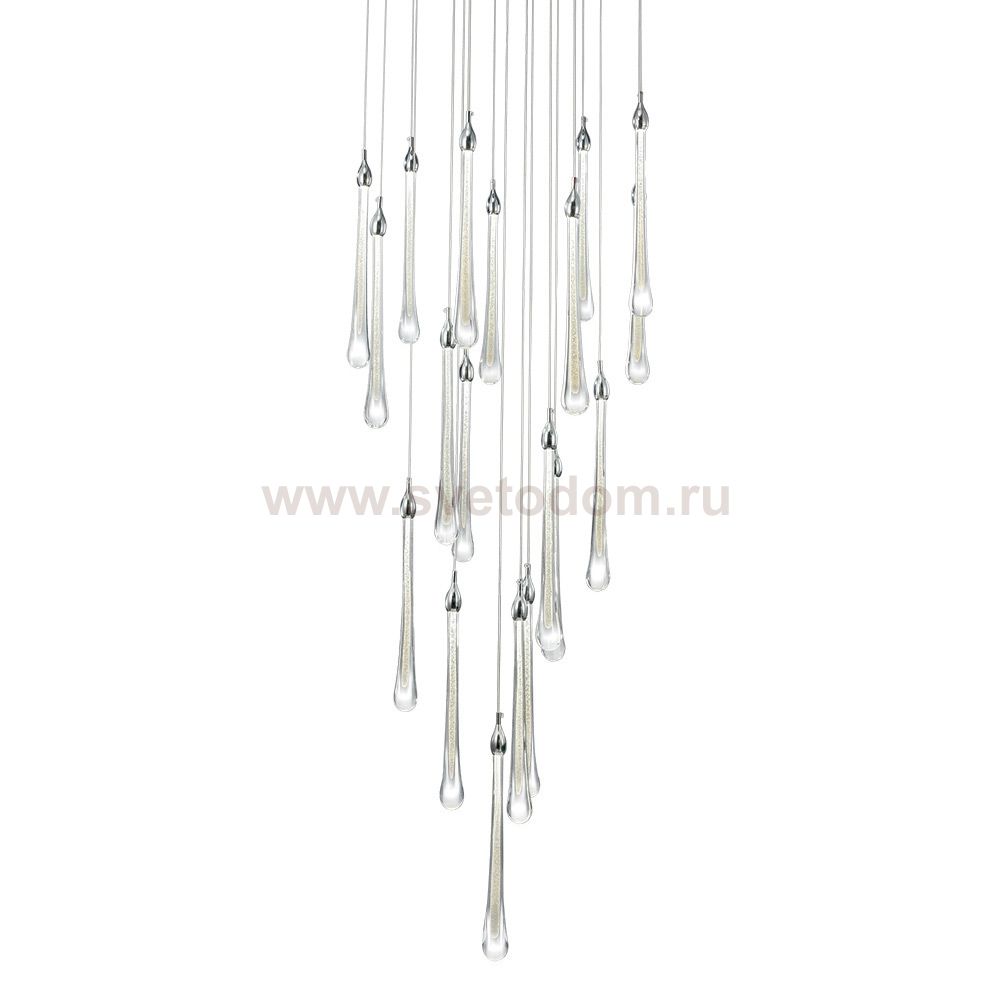 Подвесной светильник Teardrop 19 chrome OM801670-19-CH Delight