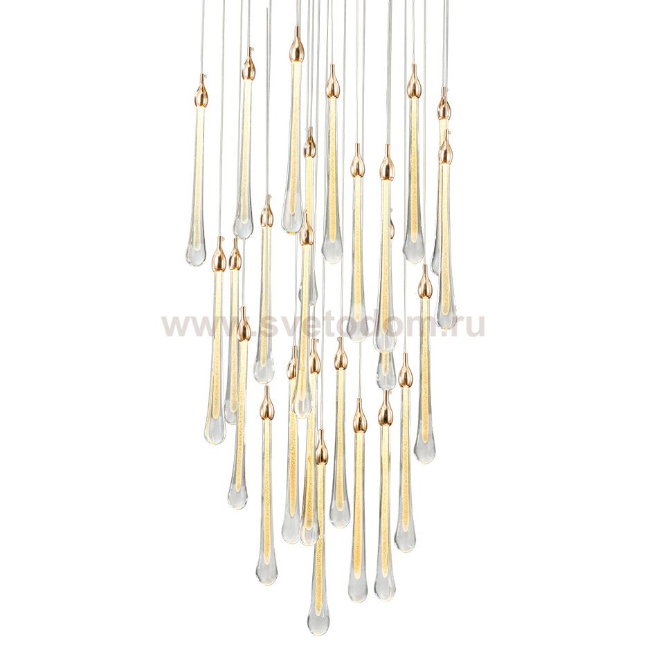 Подвесной светильник Teardrop 25 gold OM801670-25-G Delight