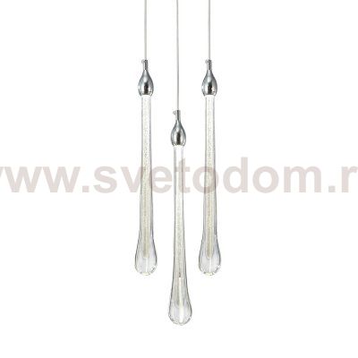 Подвесной светильник Teardrop 3 chrome OM801670-3-CH Delight