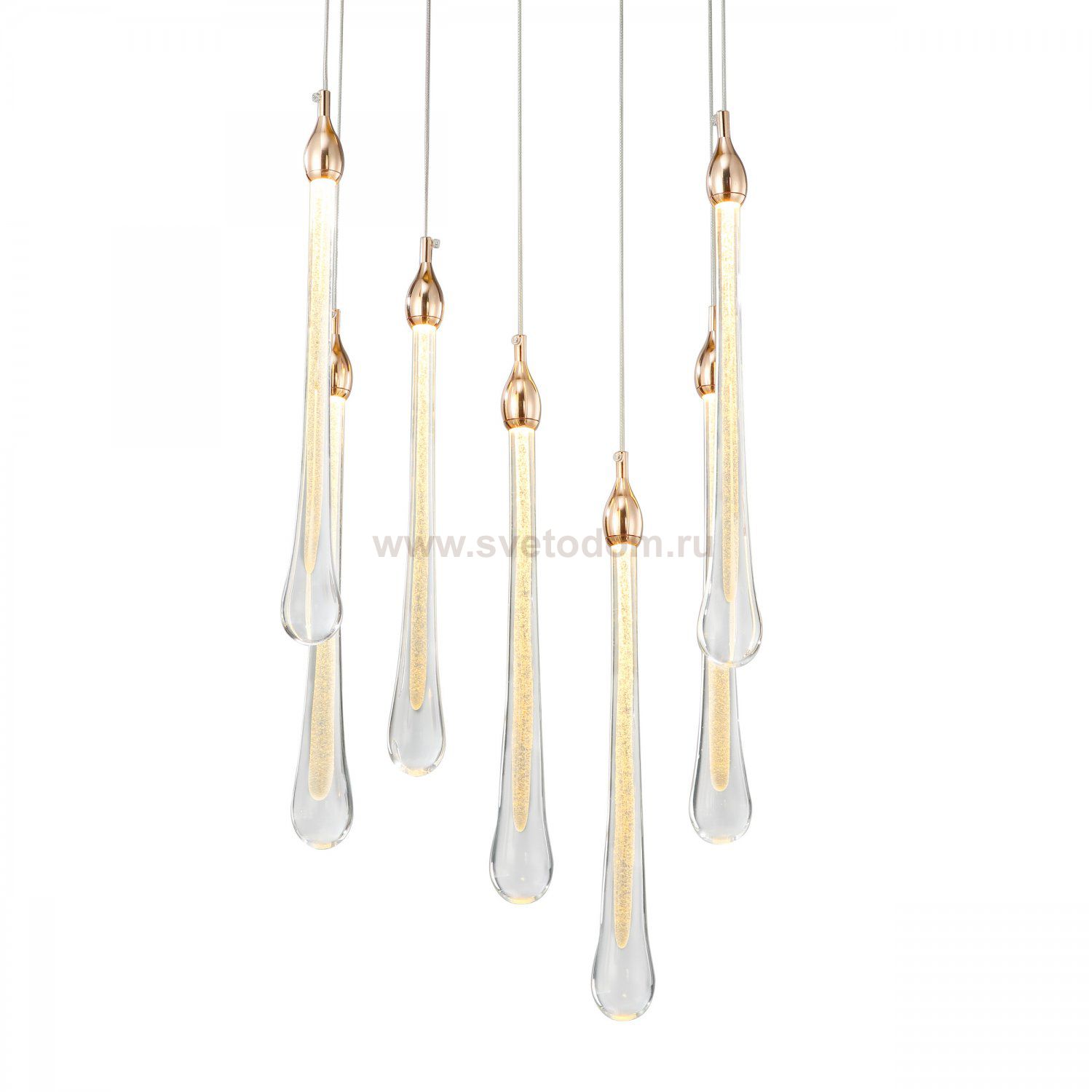 Подвесной светильник Teardrop 7 gold OM801670-7-G Delight