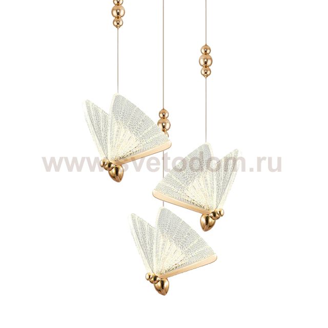 Подвесной светильник OM8201008-3 rose gold OM8201008-3 rose gold Delight