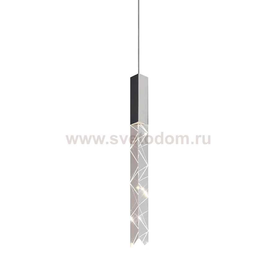 Подвесной светильник Trinity 1 chrome OM8201013-1 chrome Delight