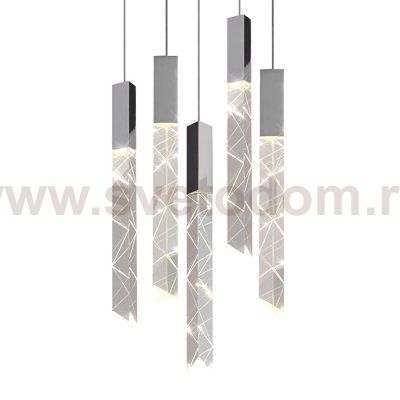 Подвесной светильник Trinity 5 chrome OM8201013-5 chrome Delight
