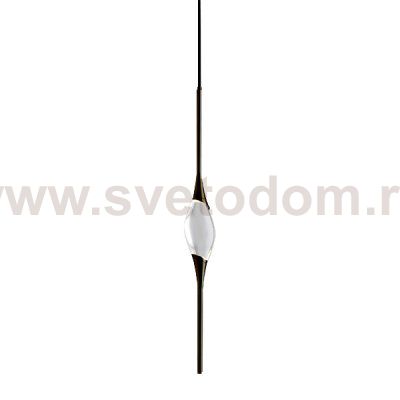 Подвесной светильник Pezzo 1 pearl black
