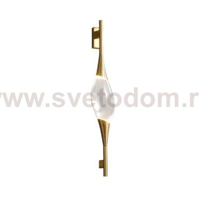 Настенный светильник Pezzo gold OM82112-1/1 gold Delight