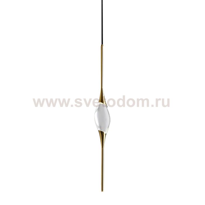 Подвесной светильник Pezzo 1 gold OM82112-1b gold Delight