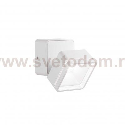 Светильник бра Ideal lux OMEGA SQUARE AP1 BIANCO (172507)