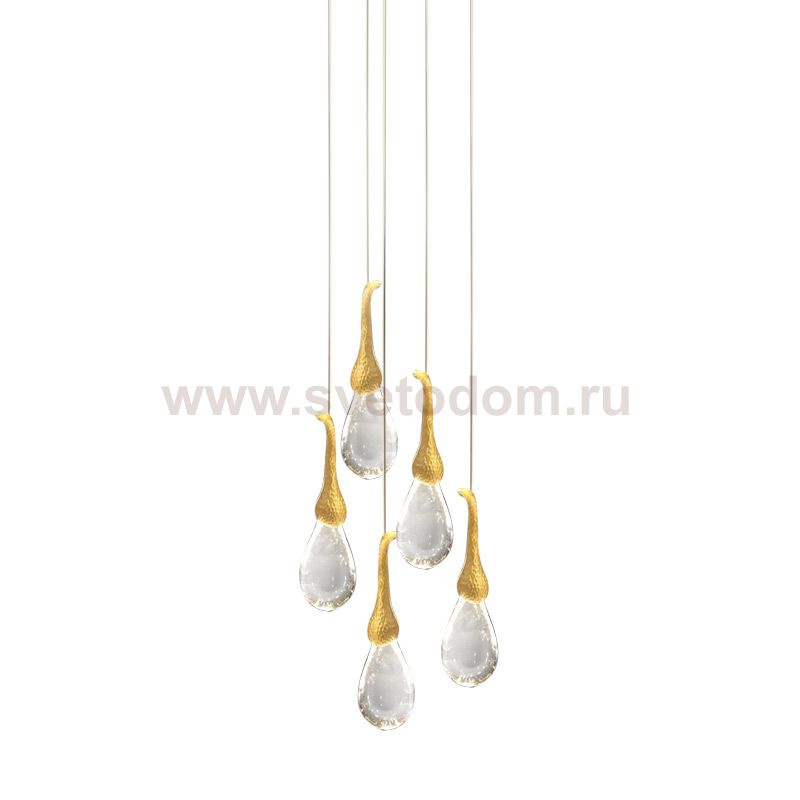 Подвесной светильник OMG07287-5 gold OMG07287-5 gold Delight
