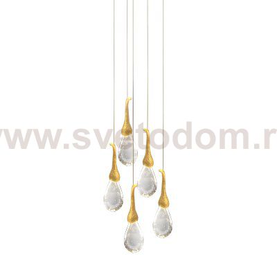 Подвесной светильник OMG07287-5 gold OMG07287-5 gold Delight