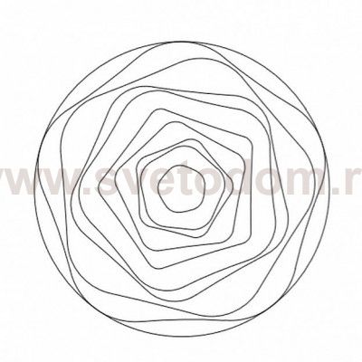 Люстра потолочная Omnilux OML-08747-158 Vittuone