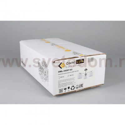 Люстра потолочная Omnilux OML-34207-03 Neviano