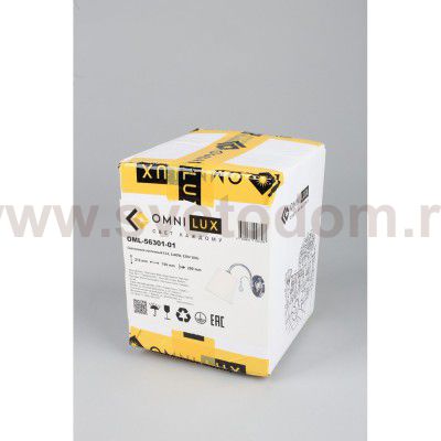 Светильник настенный (Бра) Omnilux OML-56301-01 Novello